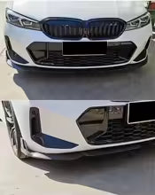 MP Style Front Bumper Spoiler Diffuser Body kit for BMW 3 Series G20 G28 320 325 330 LCI 2023+ Front splitter Car Accessories