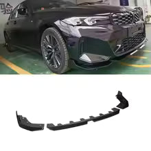 MP Style Front Bumper Spoiler Diffuser Body kit for BMW 3 Series G20 G28 320 325 330 LCI 2023+ Front splitter Car Accessories