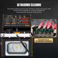 AUTOOL Car Fuel Injector Cleaner Tester EFI MPI SFI Ultrasonic AUTO Tester Cleaning Machine Cleaner Tester 110V-230V CT150