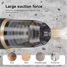 Wireless Car Vacuum Cleaner for Cleaning Bedroom Carpets Portable High Power Function Home Appliance Cleaning Machine