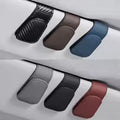 Universal Car Auto Sun Visor Glasses Box Sunglasses Clip Card Ticket Holder Stand Fastener Pen Case Eyeglasses Car Accessories