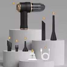 Wireless Car Vacuum Cleaner for Cleaning Bedroom Carpets Portable High Power Function Home Appliance Cleaning Machine